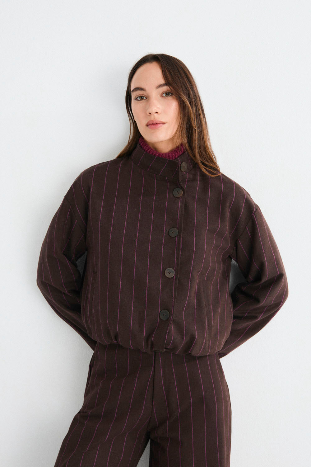 MUS & BOMBON - URIEL JACKET - BROWN