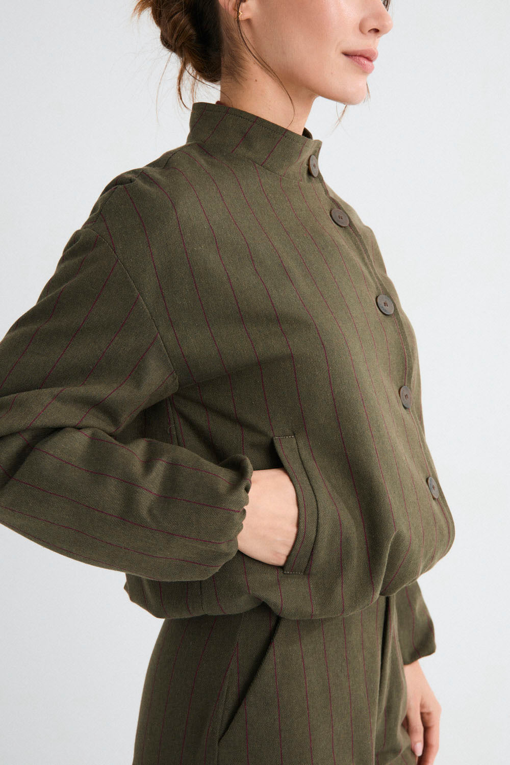 MUS & BOMBON - URIEL JACKET - GREEN