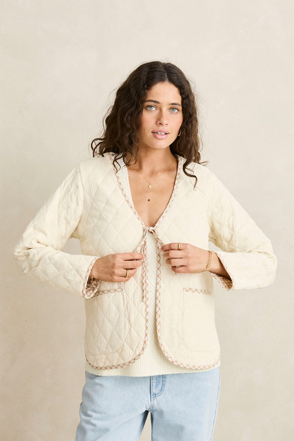 RHYTHM - LONDON REVERSIBLE QUILTED JACKET