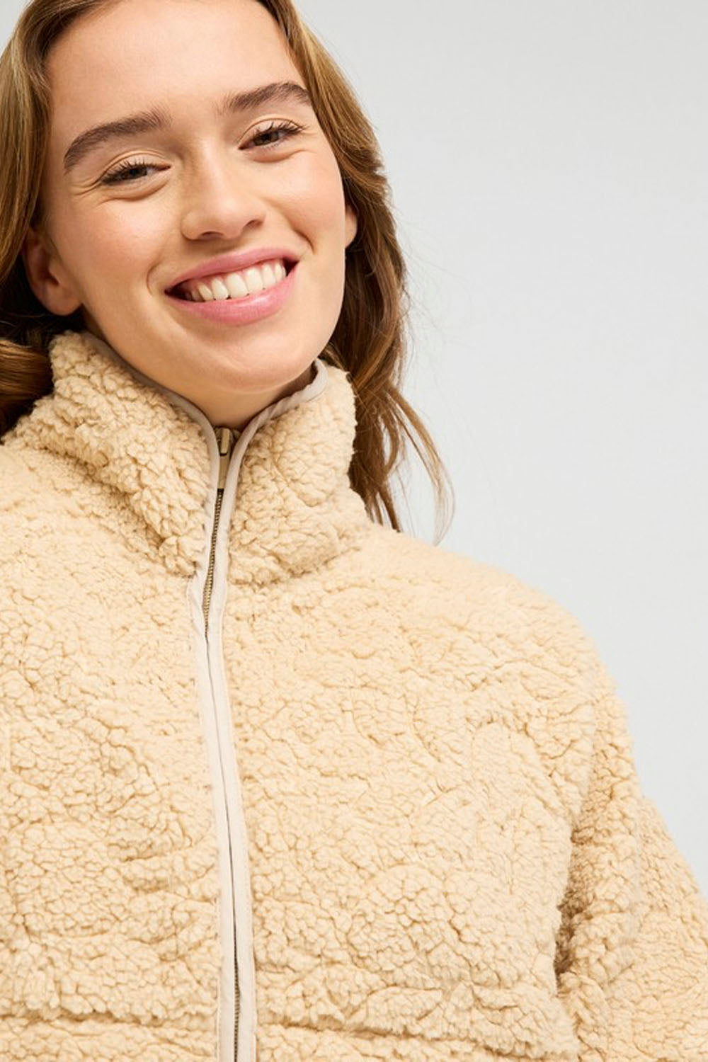 ROXY - BLURRY CLOUD POLAR FLEECE - PEEBLE OUTLINE MO