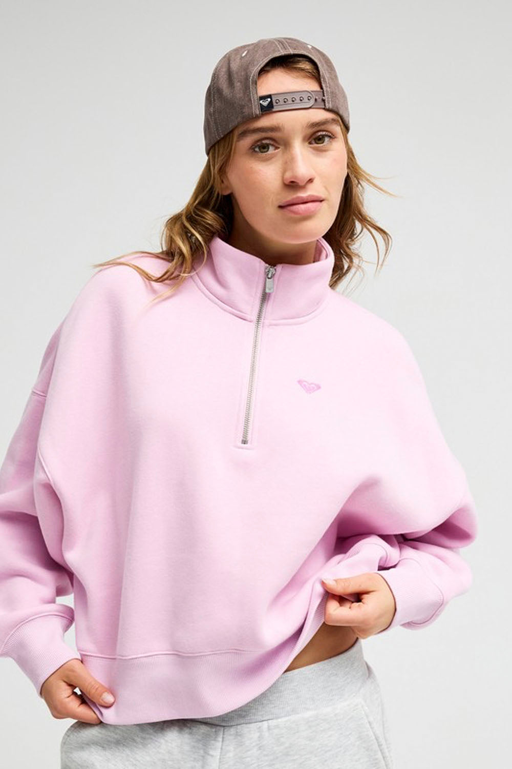 ROXY - EVERFREE FLEECE - PINK LAVENDER