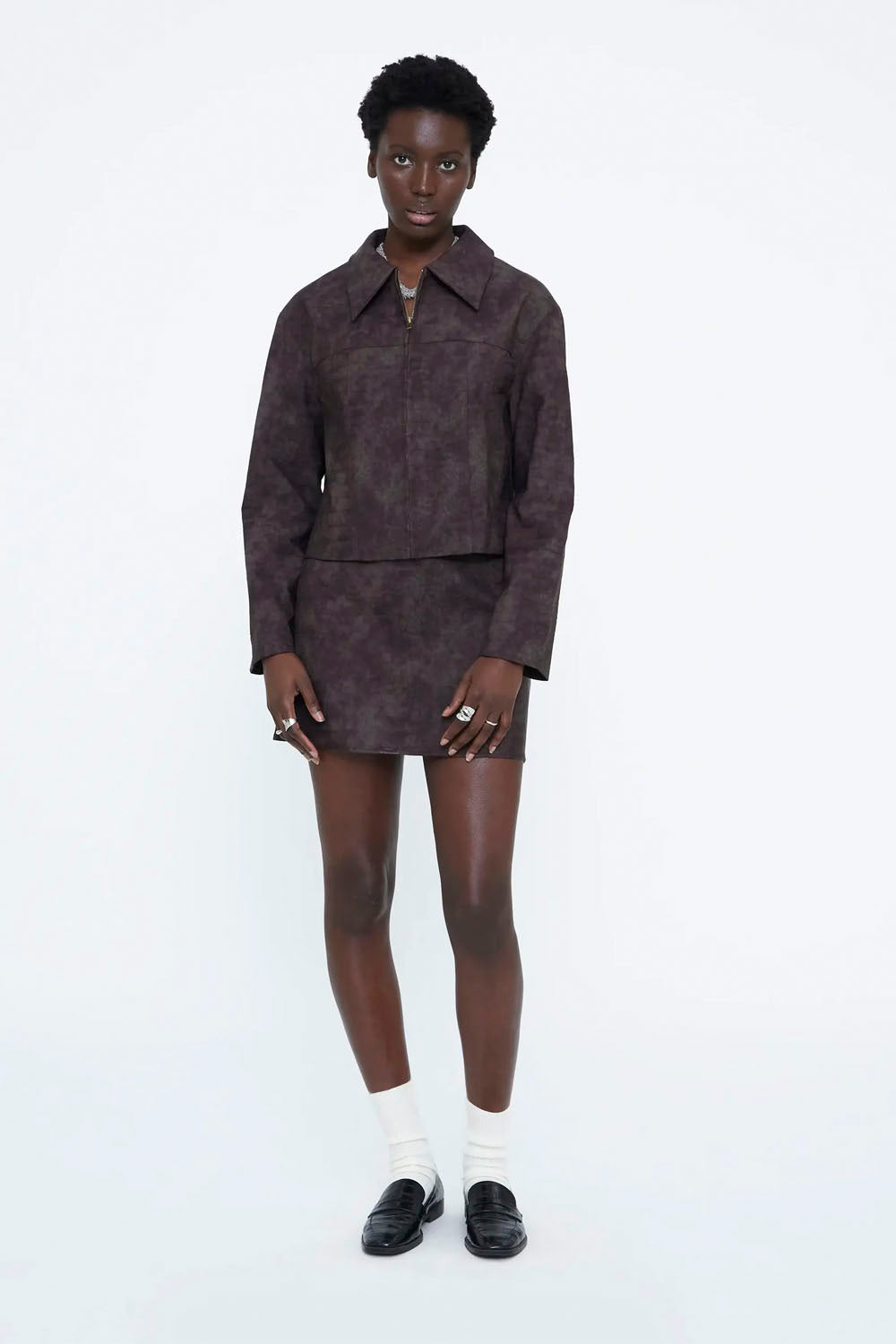 WILD PONY - CROC EFFECT JACKET