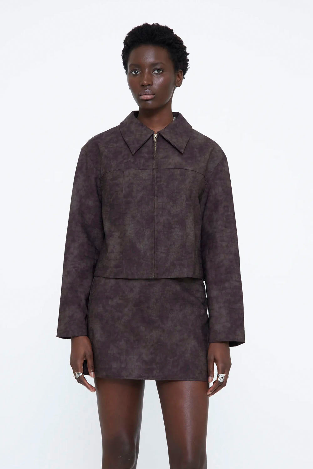 WILD PONY - CROC EFFECT JACKET