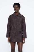 WILD PONY - CROC EFFECT JACKET