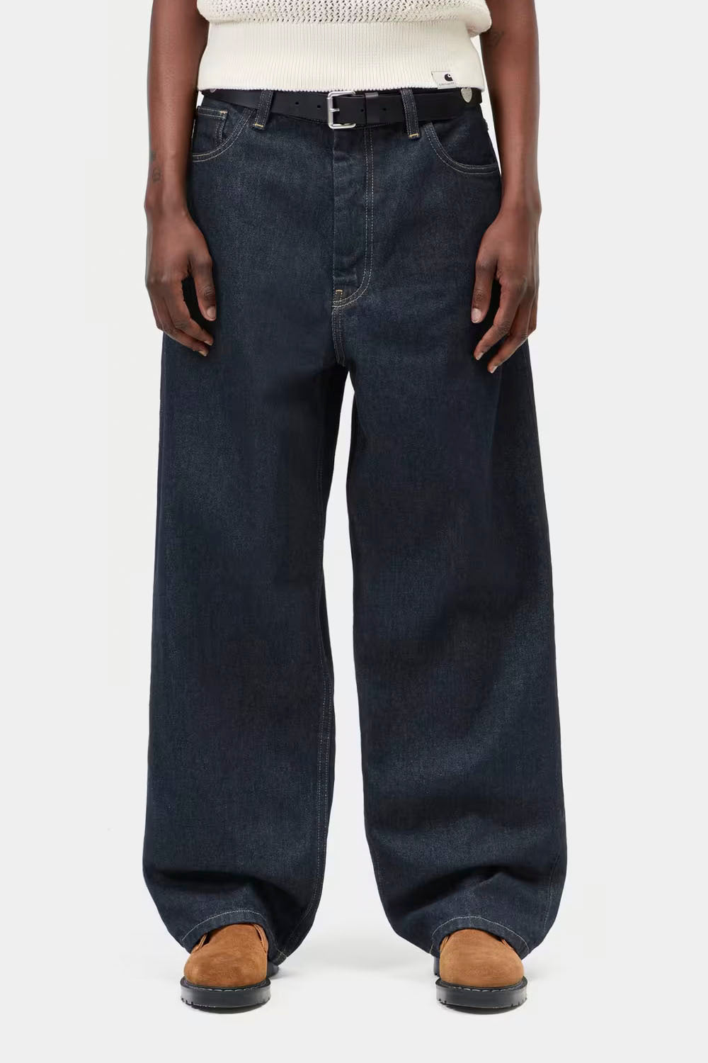 CARHARTT WIP - BRANDON PANT - WOMAN - BLUE RINSED