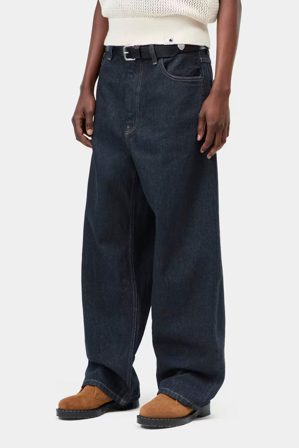 CARHARTT WIP - BRANDON PANT - WOMAN - BLUE RINSED
