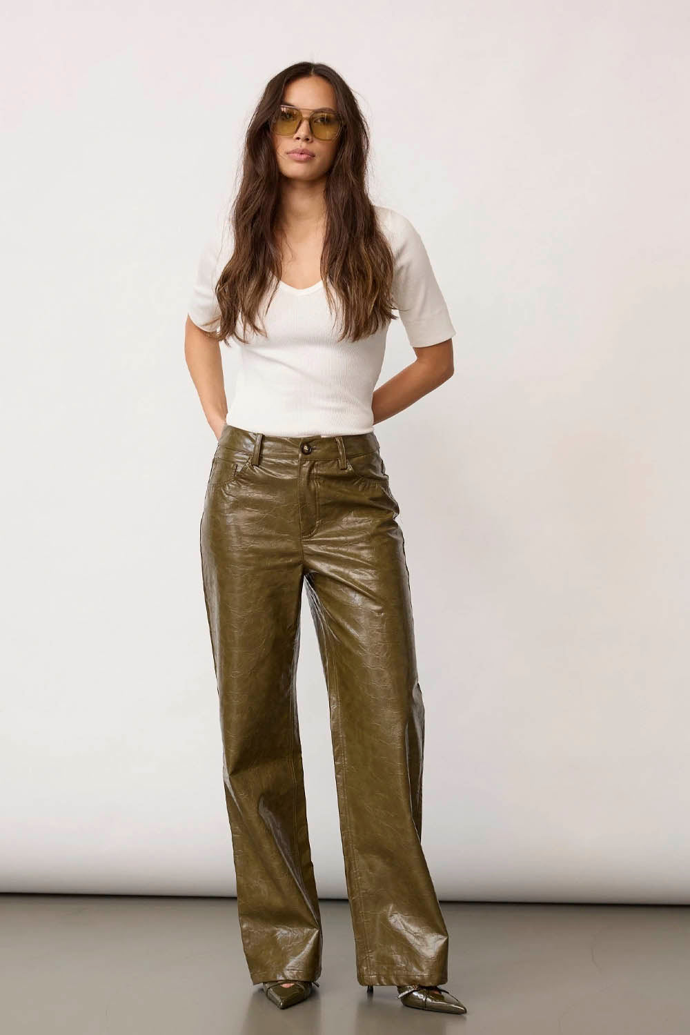 CO´COUTURE - RICHACC PANT - OLIVE