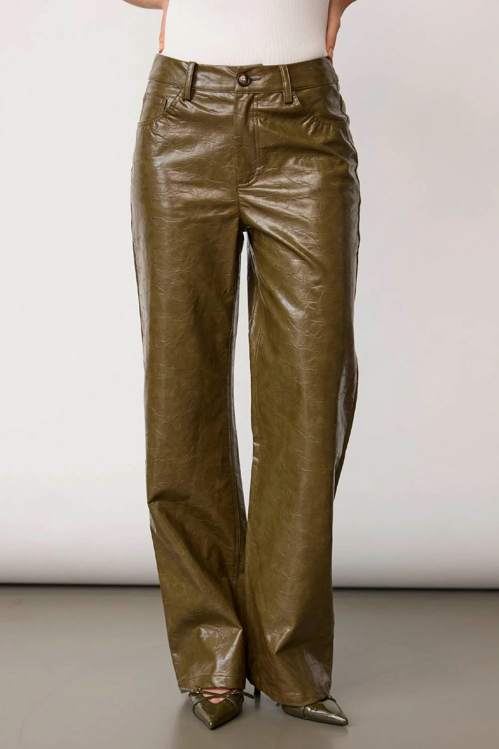 CO´COUTURE - RICHACC PANT - OLIVE
