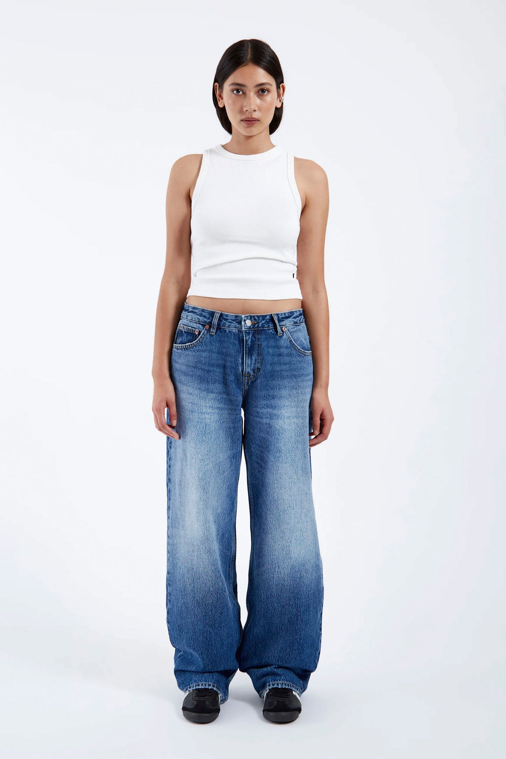 DR. DENIM - HILL PANT - STREAM MID FADE