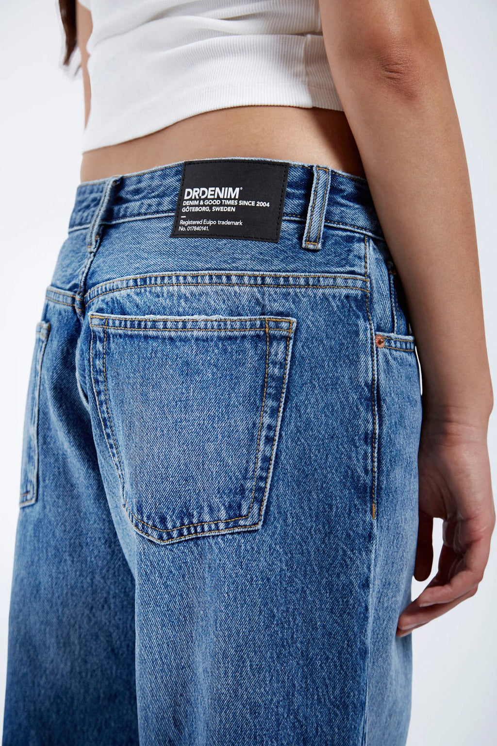 DR. DENIM - HILL PANT - STREAM MID FADE