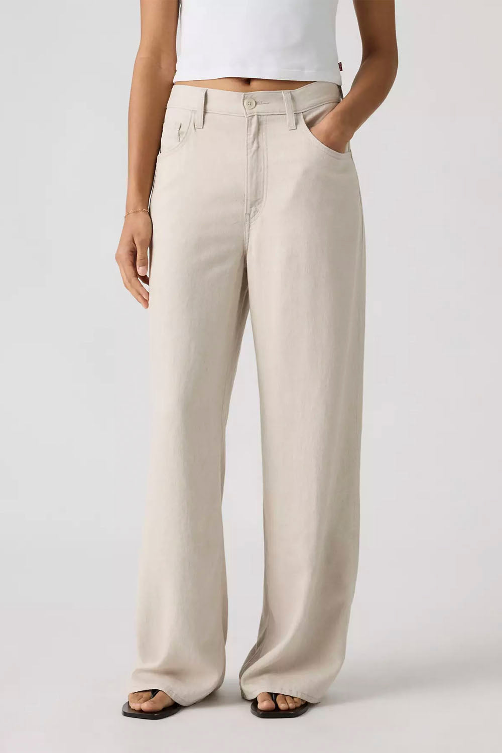 LEVIS - CINCH WIDE LEG - CRYSTAL GRAY