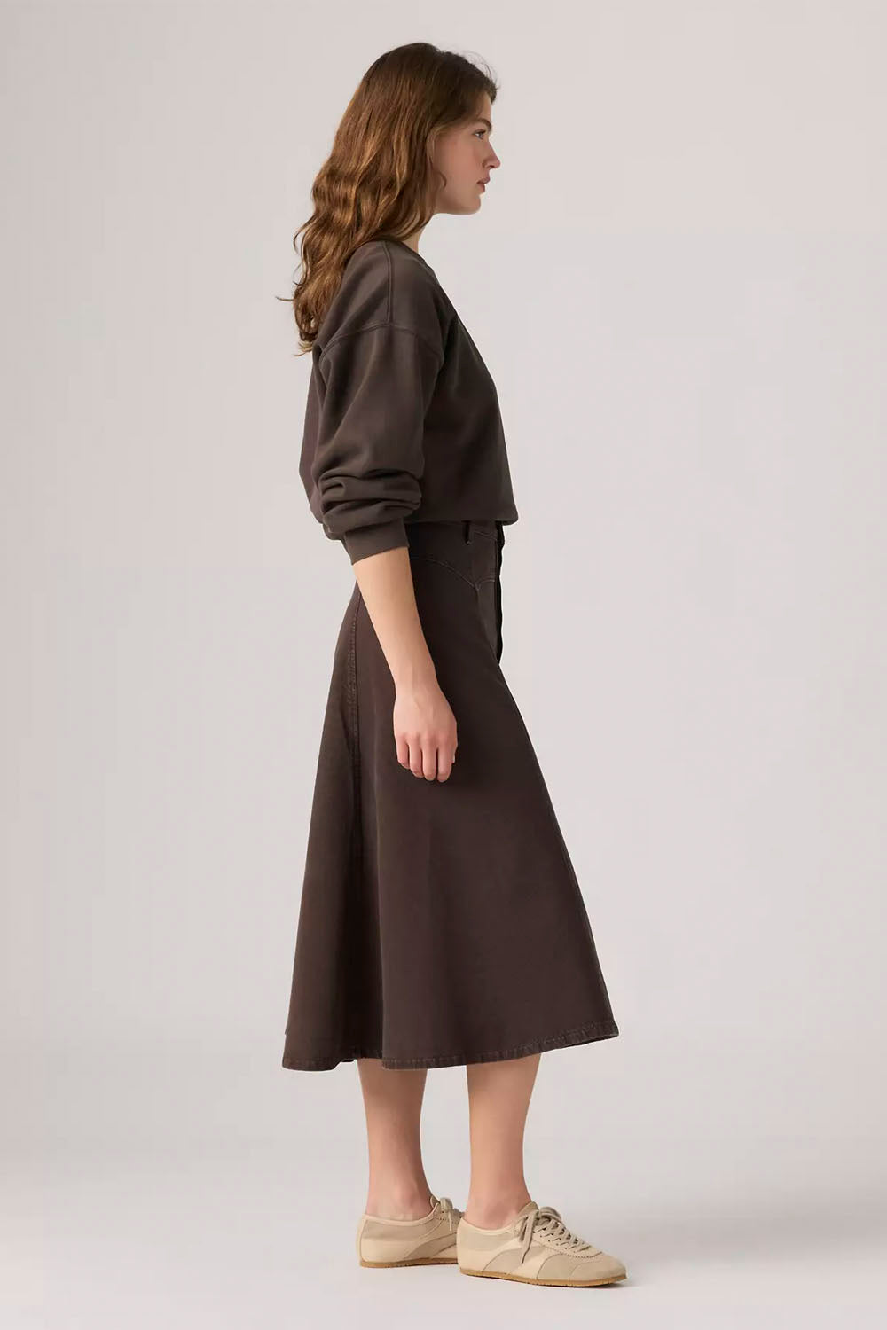 LEVIS - YOKED WESTERN SKIRT