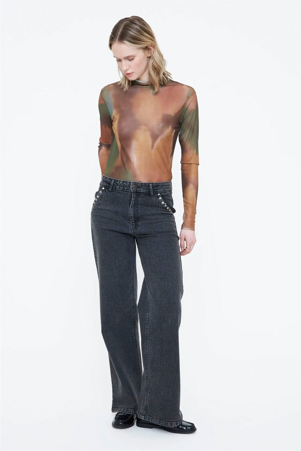 WILD PONY - BLACK DENIM PANT