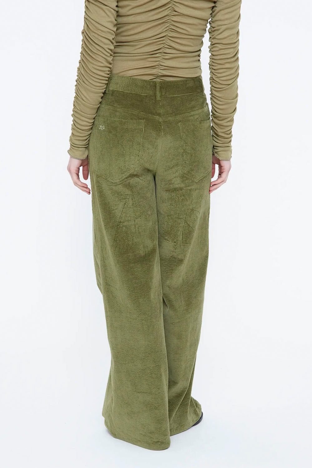 WILD PONY - GREEN CORD PANT