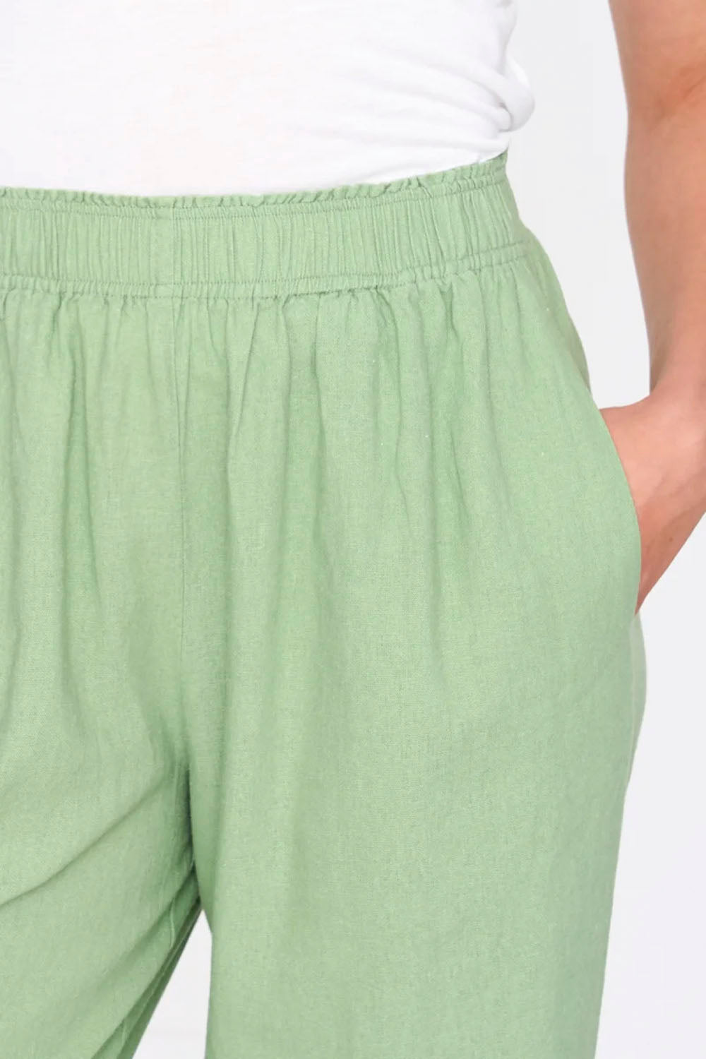 24COLOURS - SUMMER PANTS - GREEN