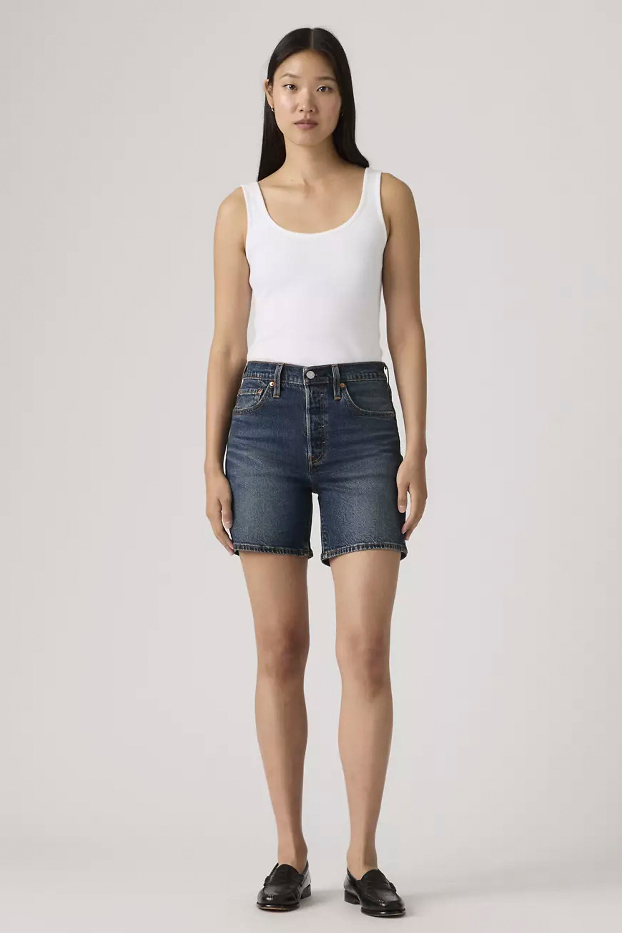 LEVIS - 501 MID THIGH SHORT - QUIT SHIFT