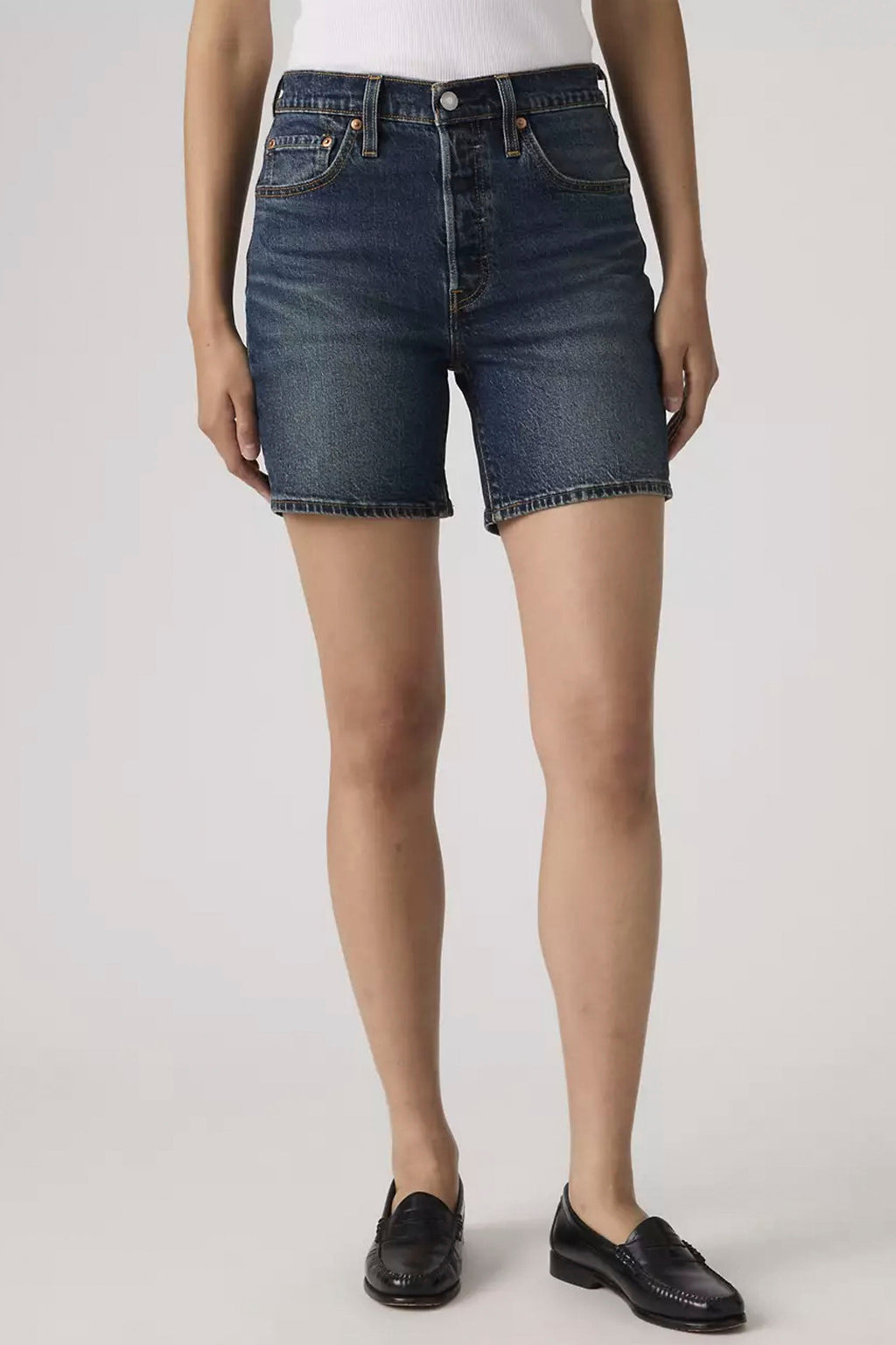 LEVIS - 501 MID THIGH SHORT - QUIT SHIFT