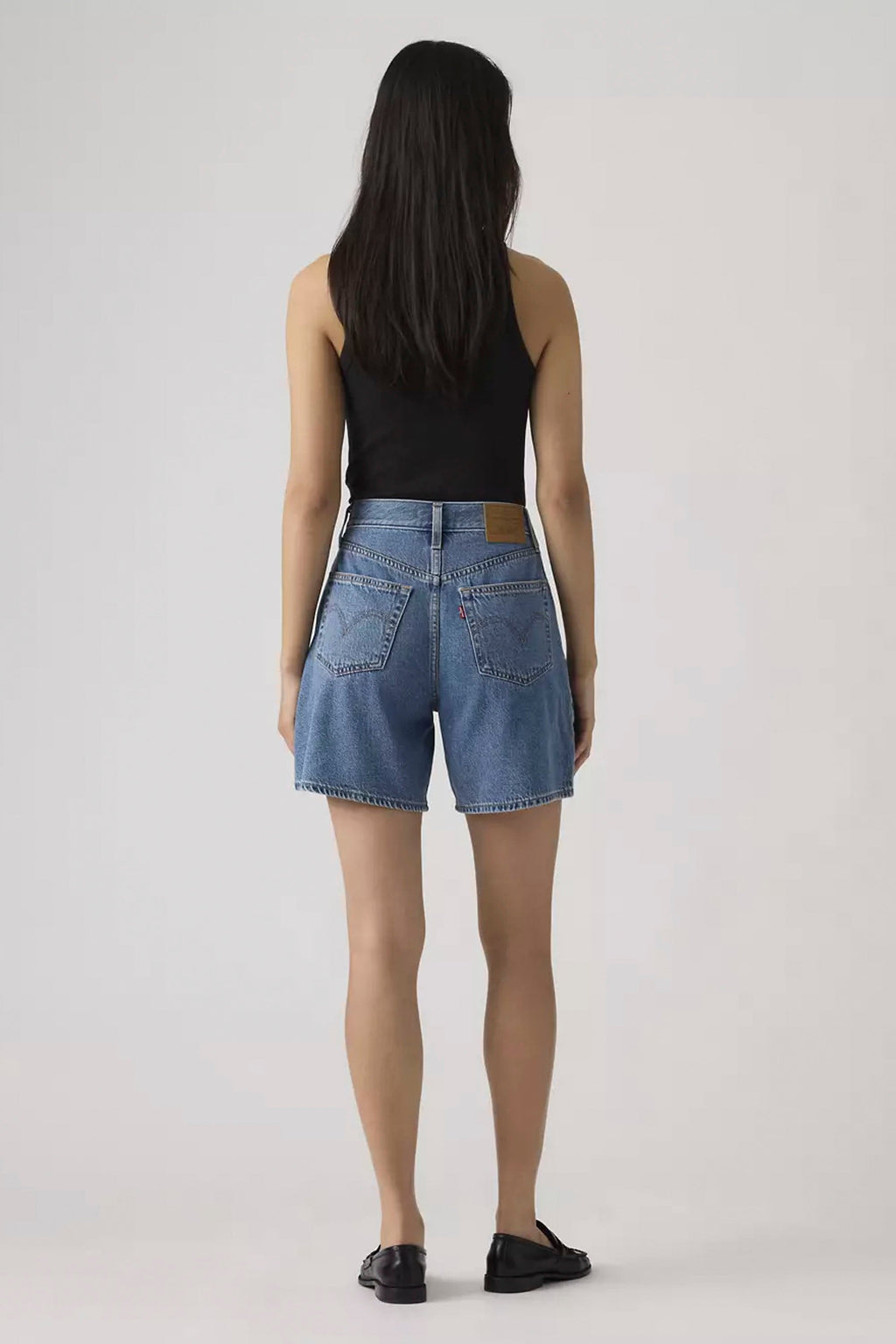 LEVIS - HIGH BAGGY SHORT - OWN IT TENCEL