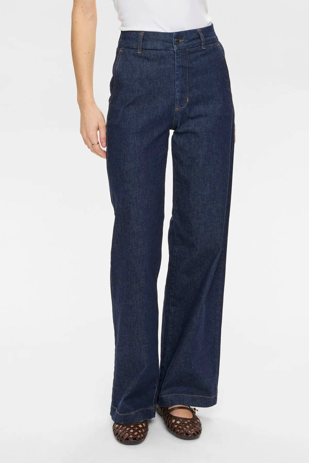 NÜMPH - NUAMBER HIGH RISE WIDE JEANS