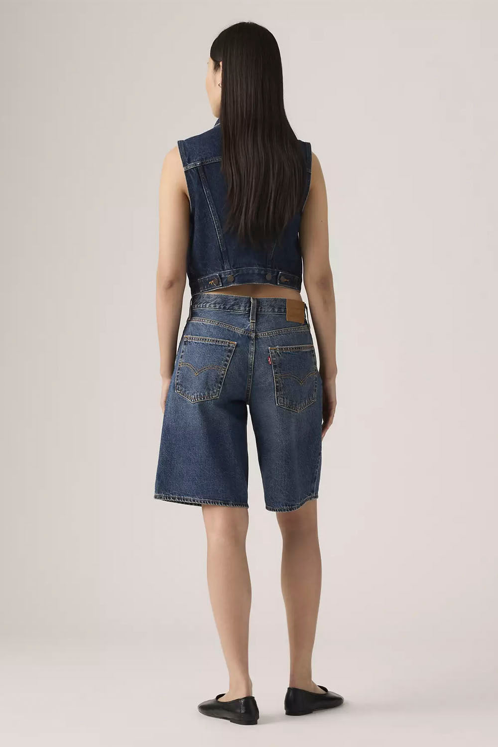 LEVIS - BAGGY DAD JORT - HINGED HEART
