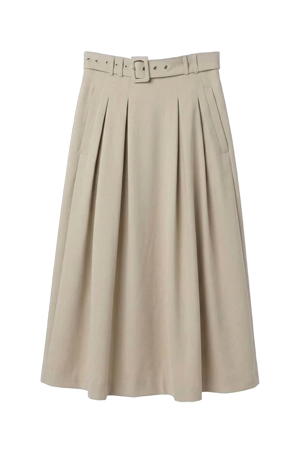 CO´COUTURE - LUNACC BELT PLEAT SKIRT