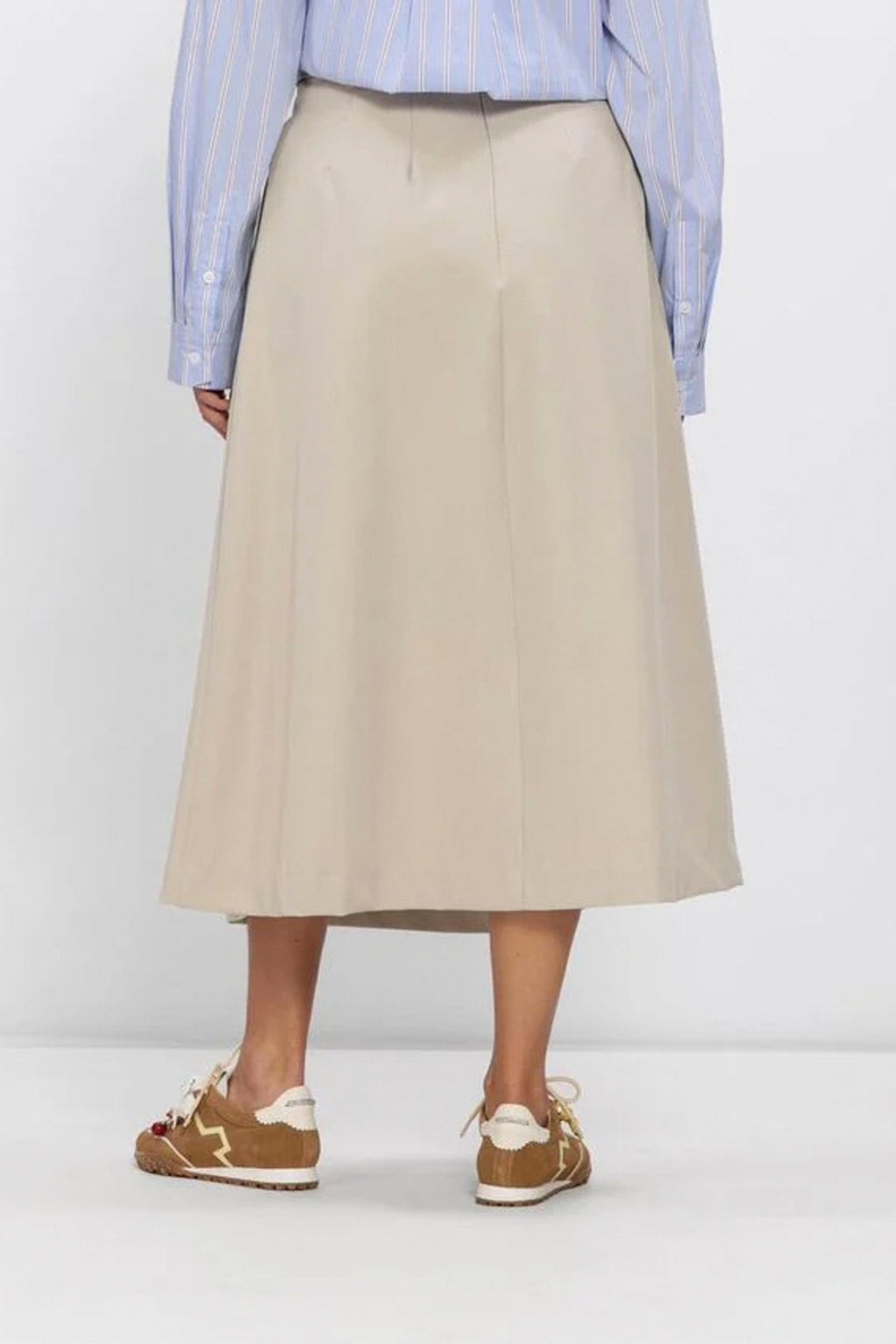 CO´COUTURE - LUNACC BELT PLEAT SKIRT