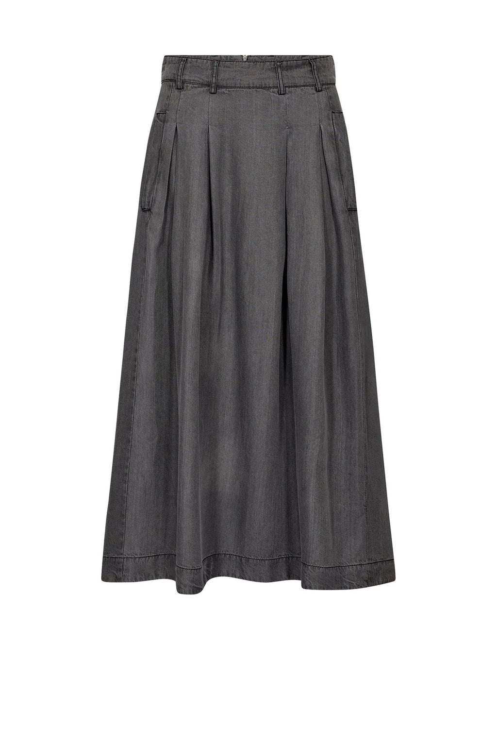 CO´COUTURE - ANYACC DENIM PLEAT SKIRT