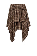 CO´COUTURE - DAGNYCC CHECK TIE SKIRT