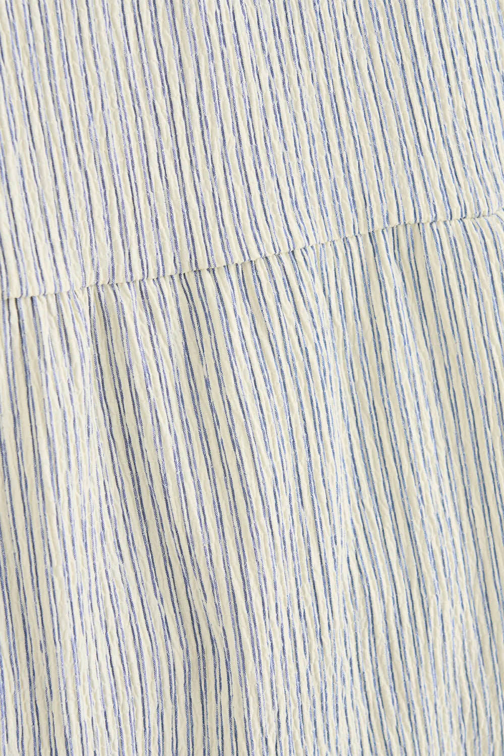 RHYTHM - DRIFTWOOD STRIPE RUFFLE MIDI SKIRT