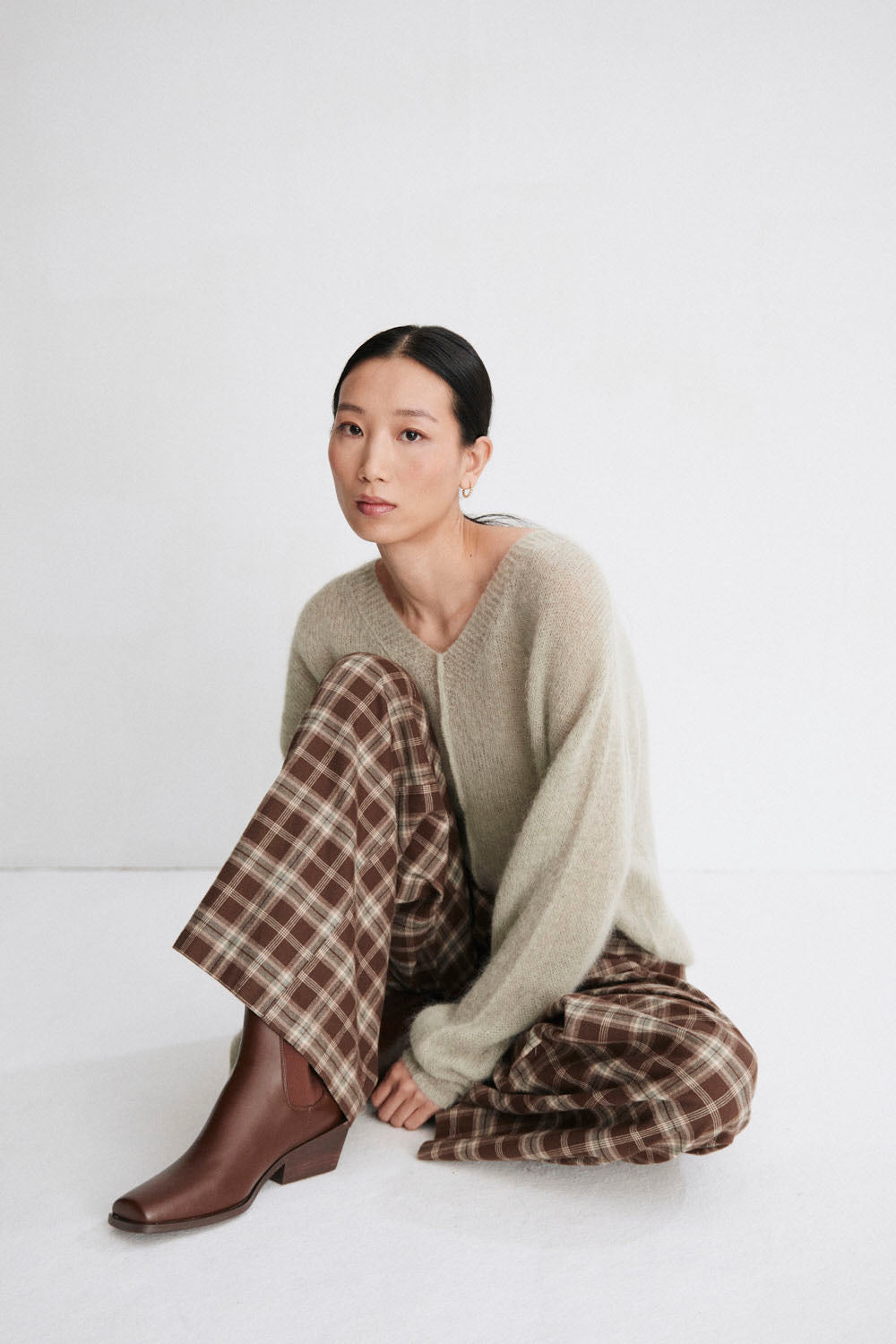 MUS & BOMBON - LUMEN SWEATER - GREEN