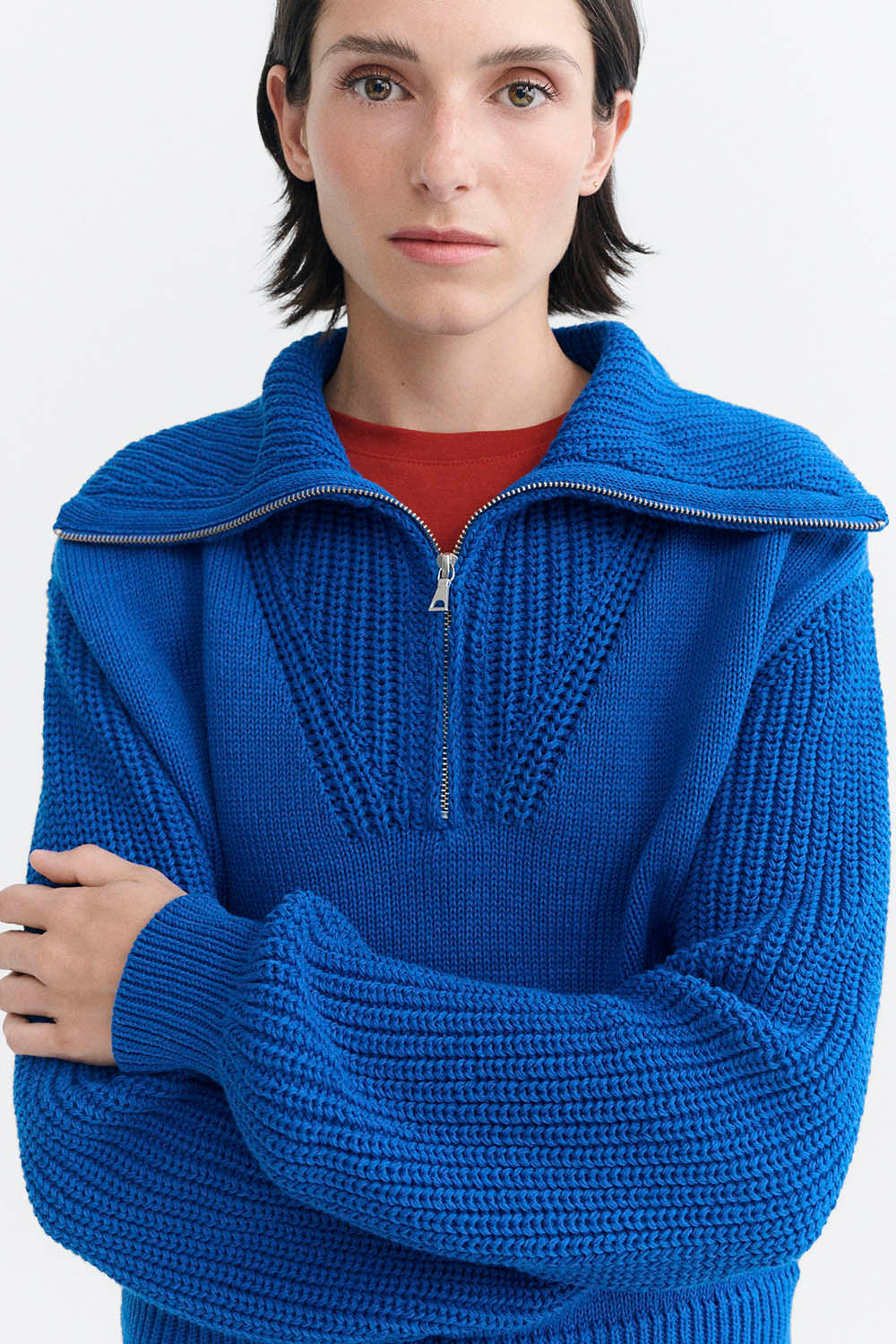 THINKING MU - TANIT KNITTED SWEATER