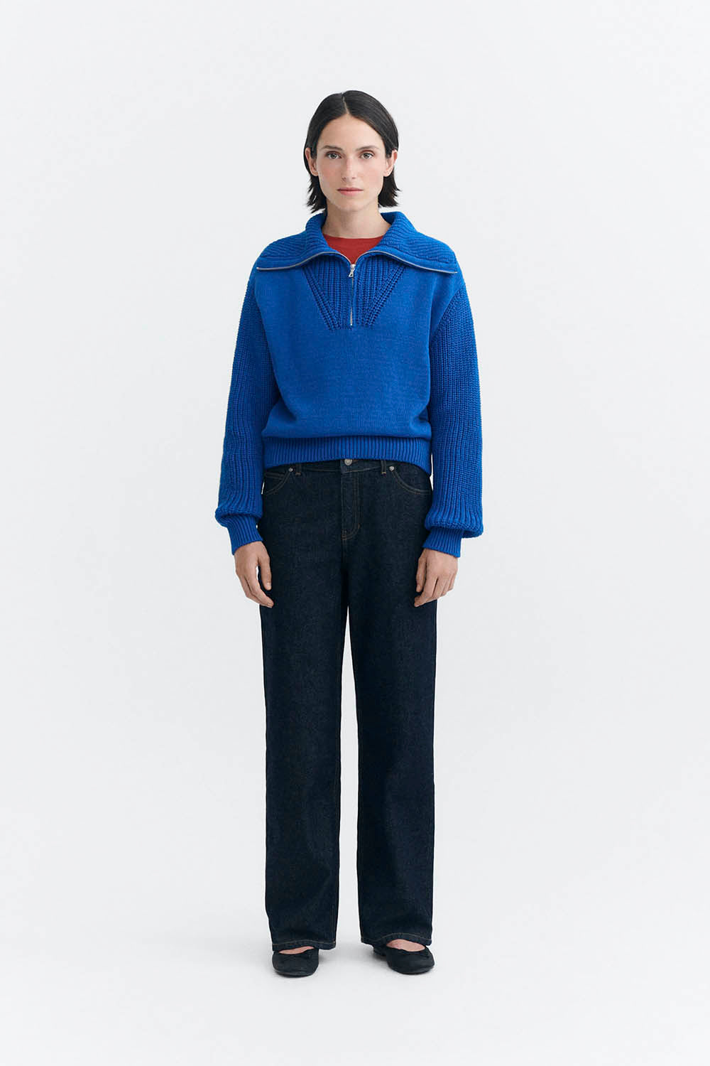 THINKING MU - TANIT KNITTED SWEATER