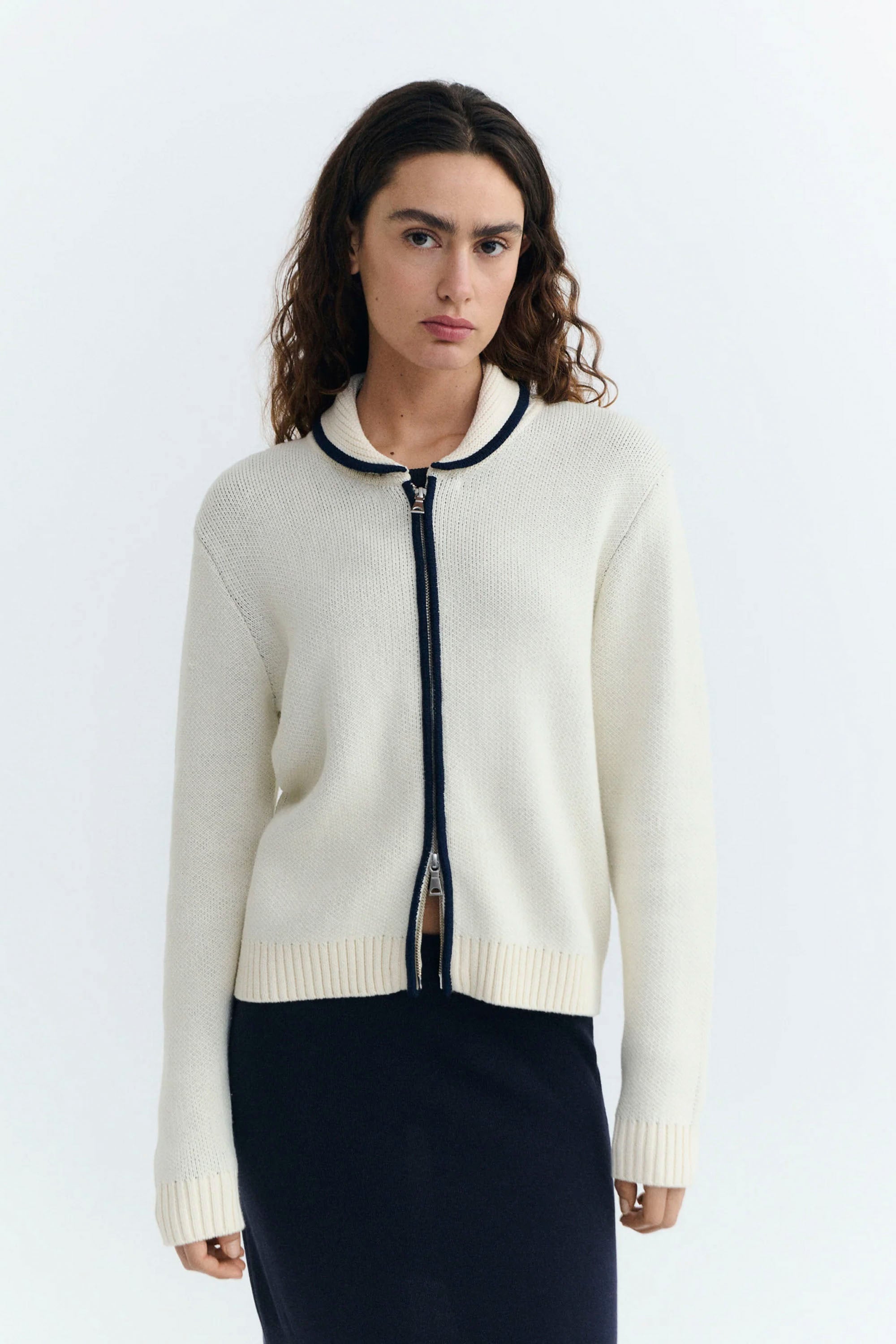 THINKING MU - TESSA KNITTED SWEATER