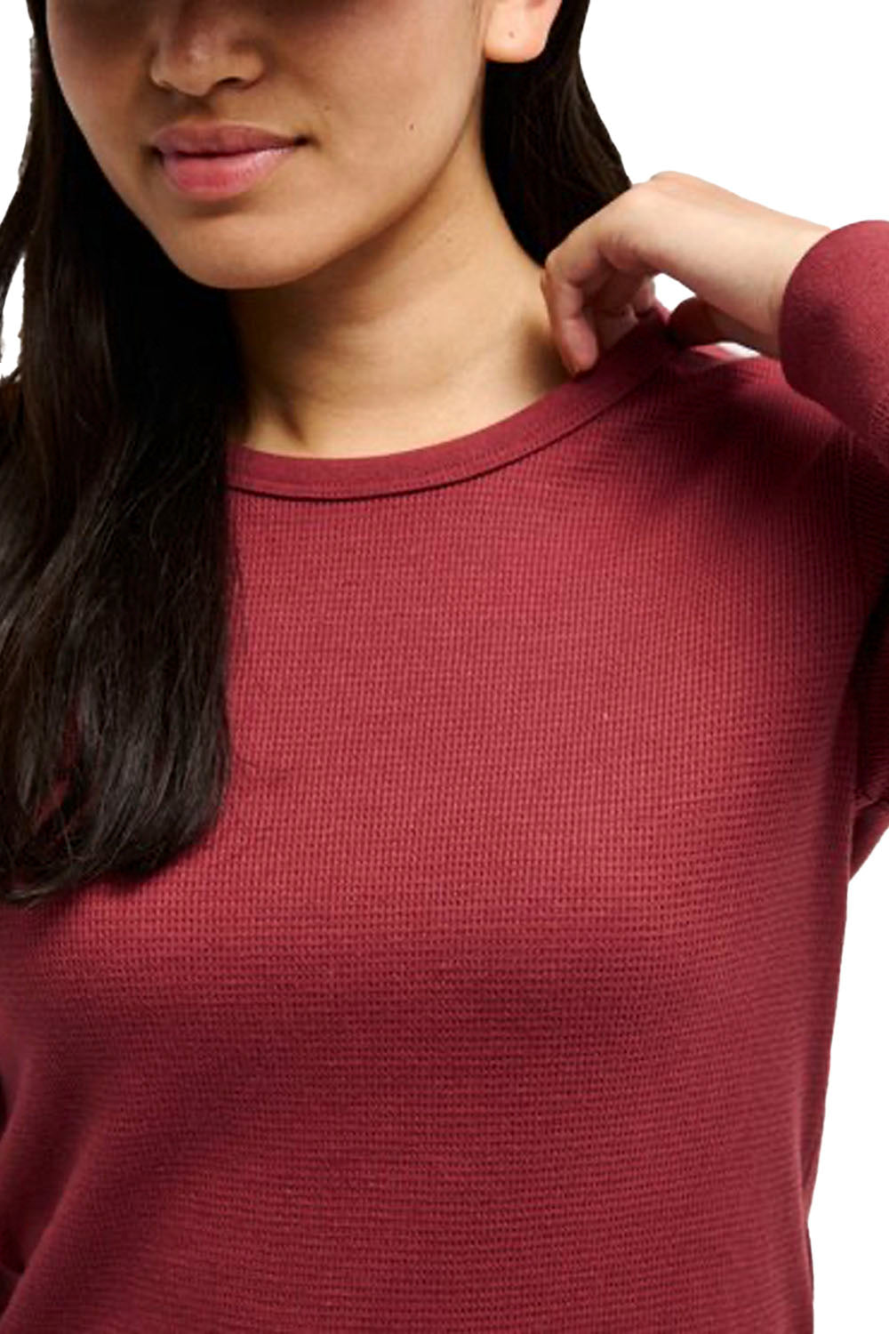 QUIKSILVER - MACETOWN TEE - OXBLOOD RED