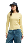 QUIKSILVER - MACETOWN TEE - STRAW