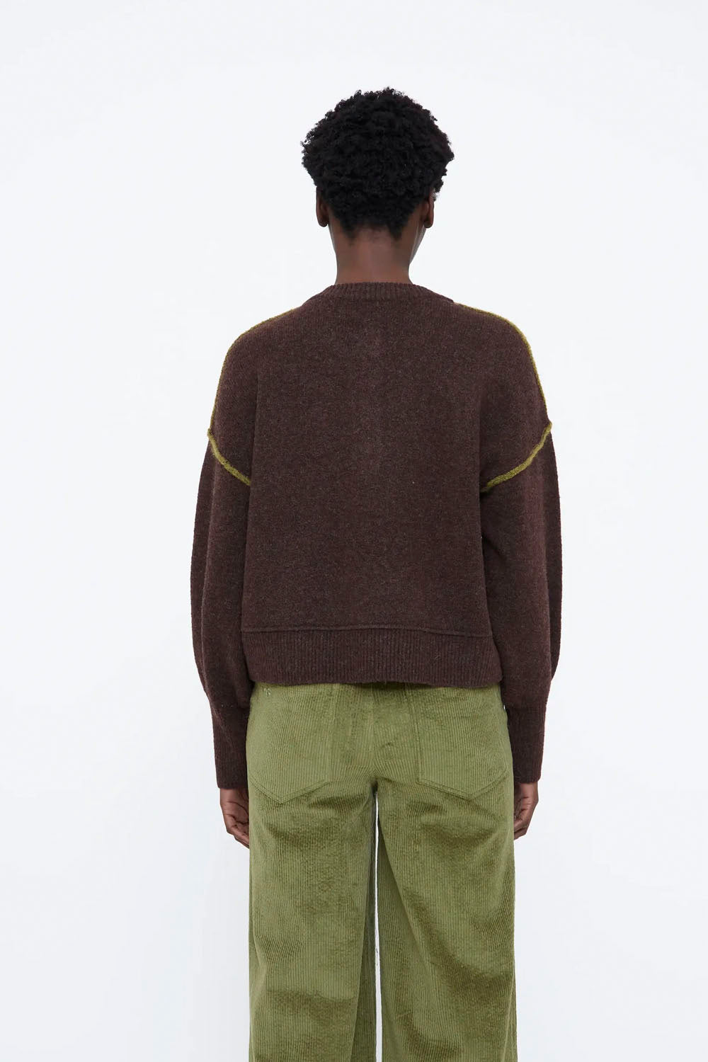 WILD PONY - BROWN SWEATER