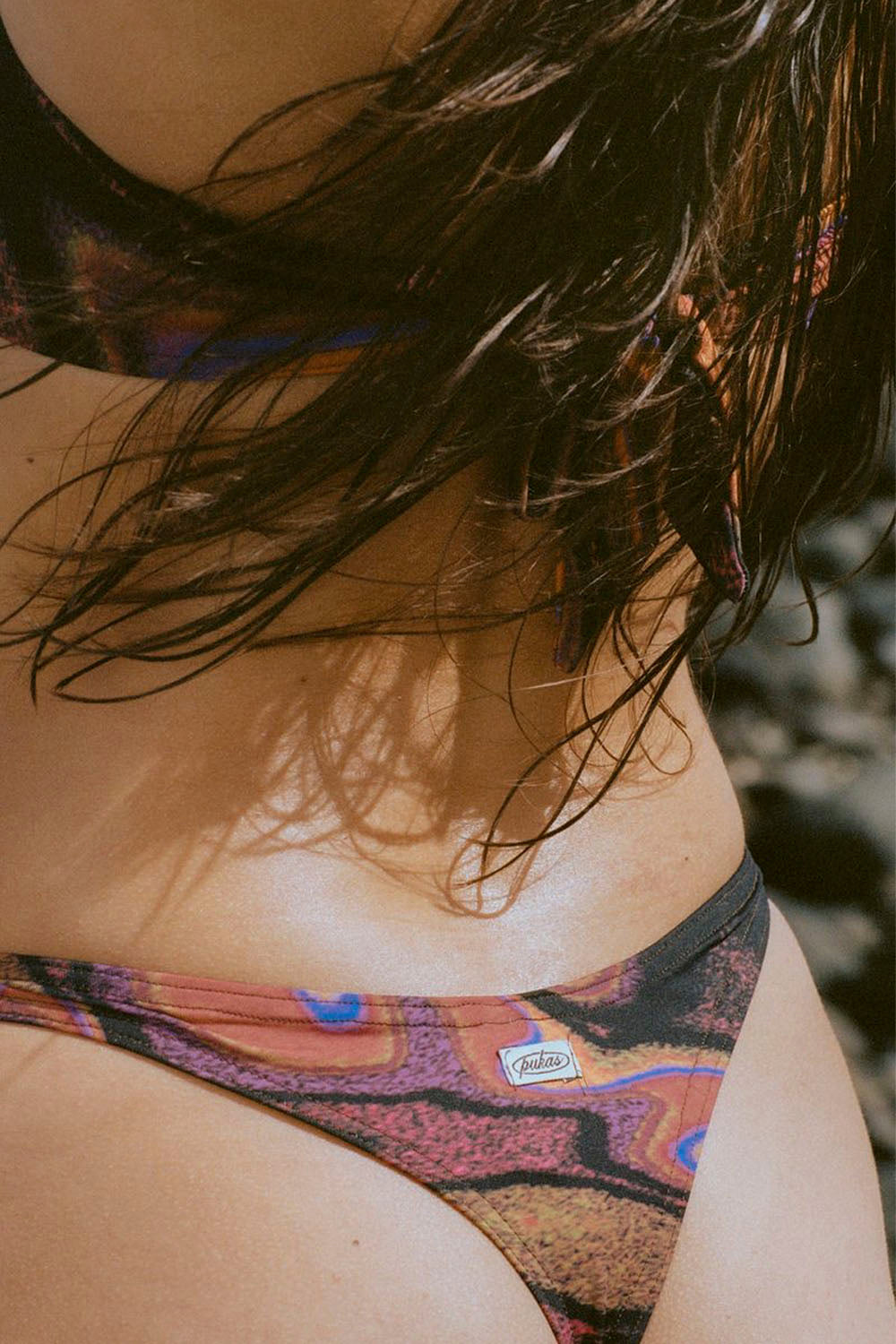 PUKAS - RESIN PURPLE PUKAS THONG - ONDA MORADA