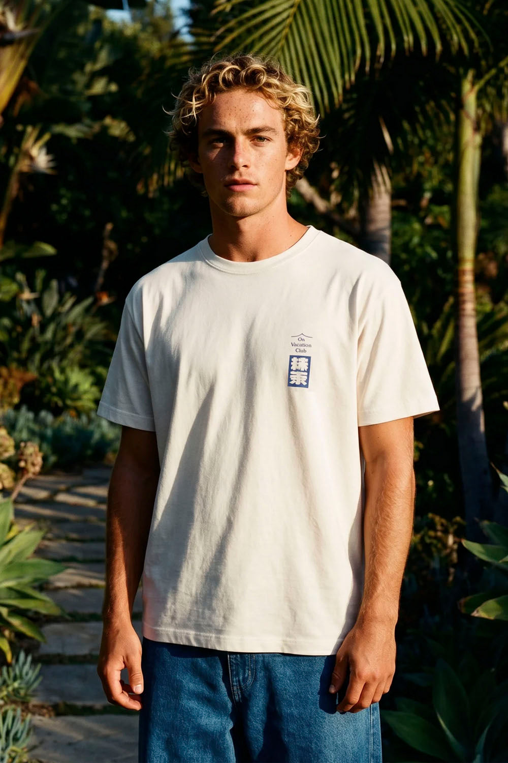 ON VACATION - BLUEBERRY MATCHA T-SHIRT