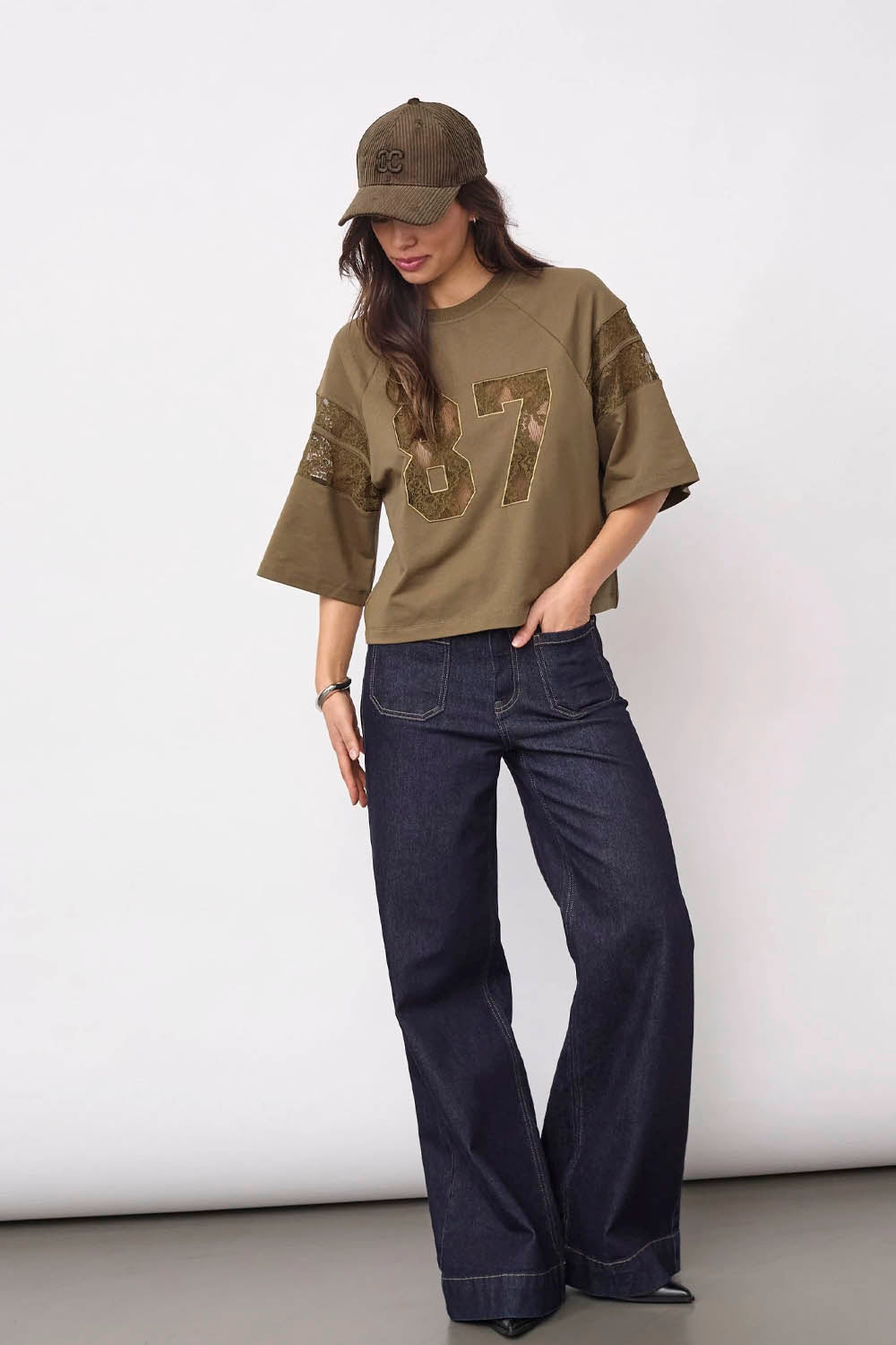 CO´COUTURE - ELYCC 87 LACE TEE SWEAT