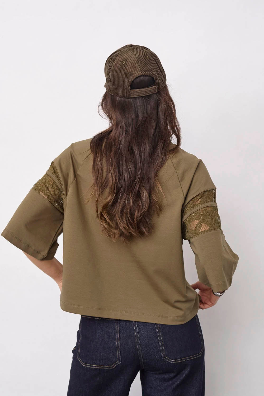 CO´COUTURE - ELYCC 87 LACE TEE SWEAT