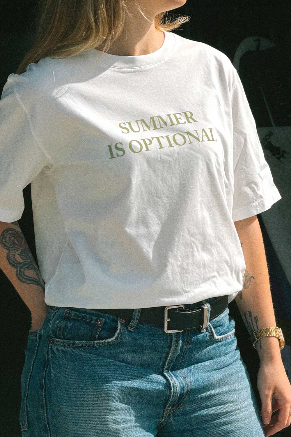 PUKAS SURF SHOP - OPTIONAL TEE - WOMAN