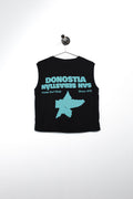 PUKAS SURF SHOP - SAN SEBASTIAN TANK - WOMAN - BLACK