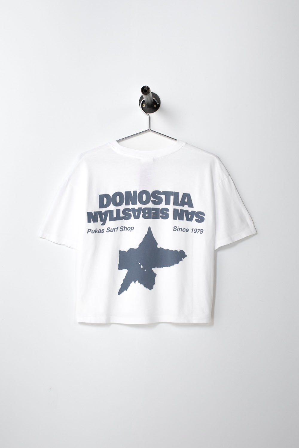 PUKAS SURF SHOP - SAN SEBASTIAN TEE - WOMAN - WHITE
