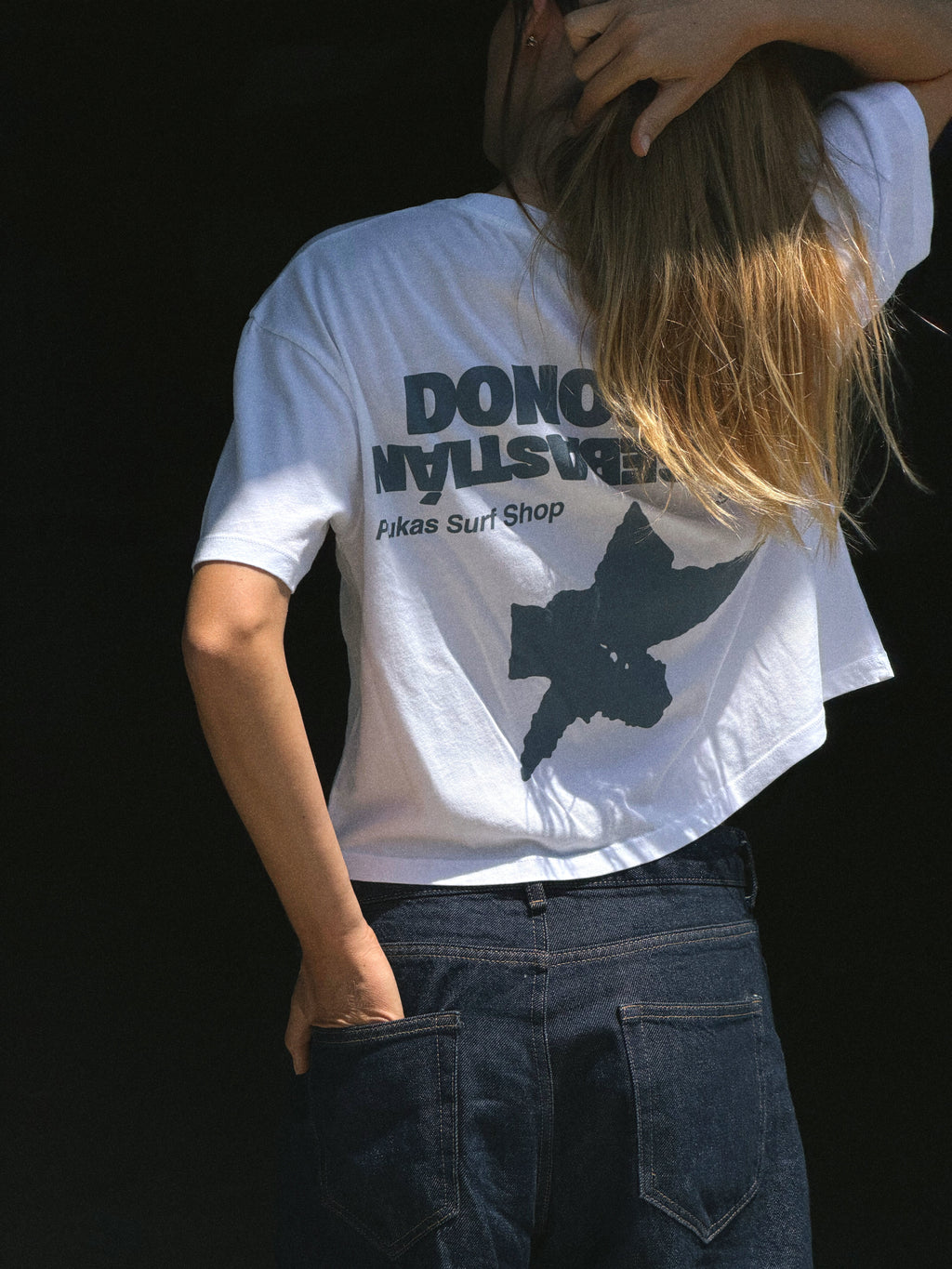 PUKAS SURF SHOP - SAN SEBASTIAN TEE - WOMAN - WHITE