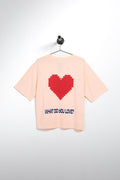PUKAS SURF SHOP - YOU LOVE OVERSIZED TEE - ASH ROSE