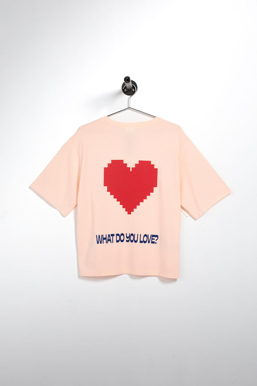 PUKAS SURF SHOP - YOU LOVE OVERSIZED TEE - ASH ROSE