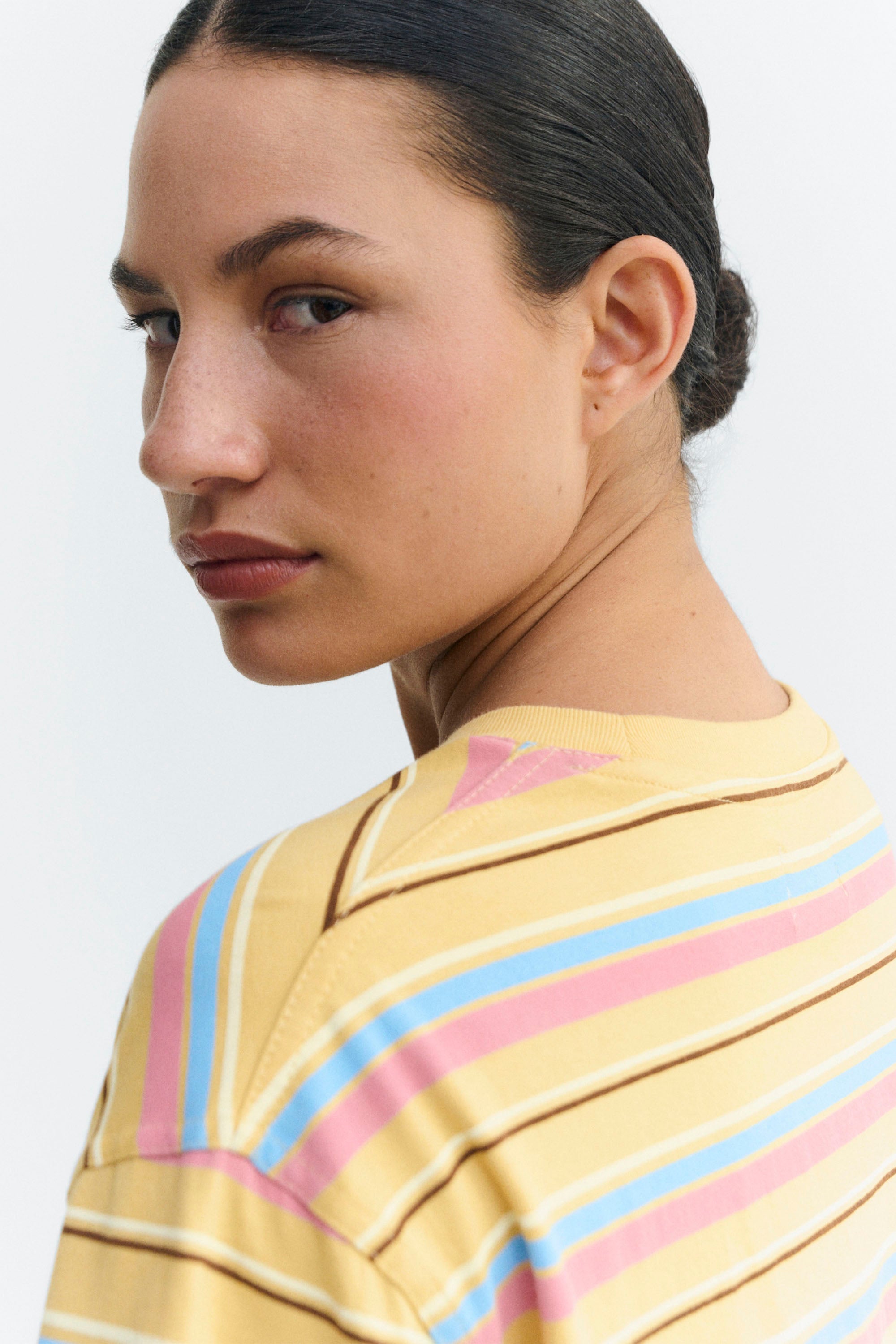 THINKING MU - LUCIA TEE - FUNKY STRIPES