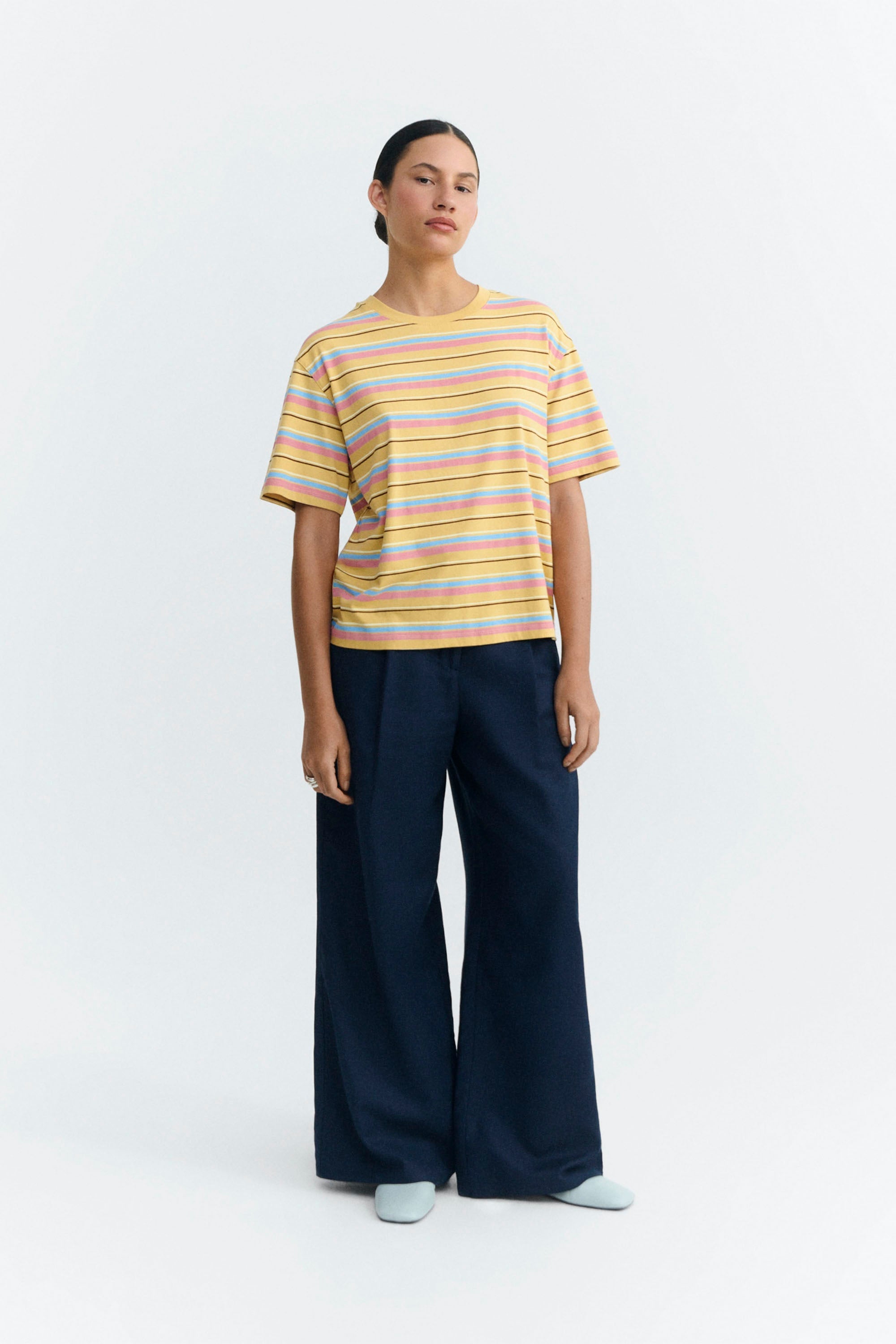 THINKING MU - LUCIA TEE - FUNKY STRIPES