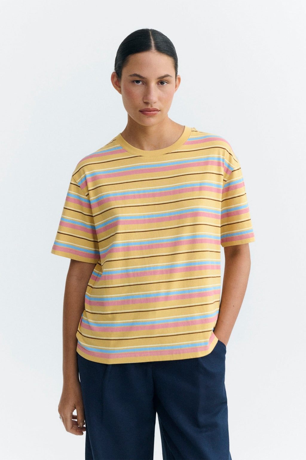 THINKING MU - LUCIA TEE - FUNKY STRIPES