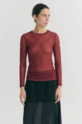 THINKING MU - TERE TOP - NOIR PRINT
